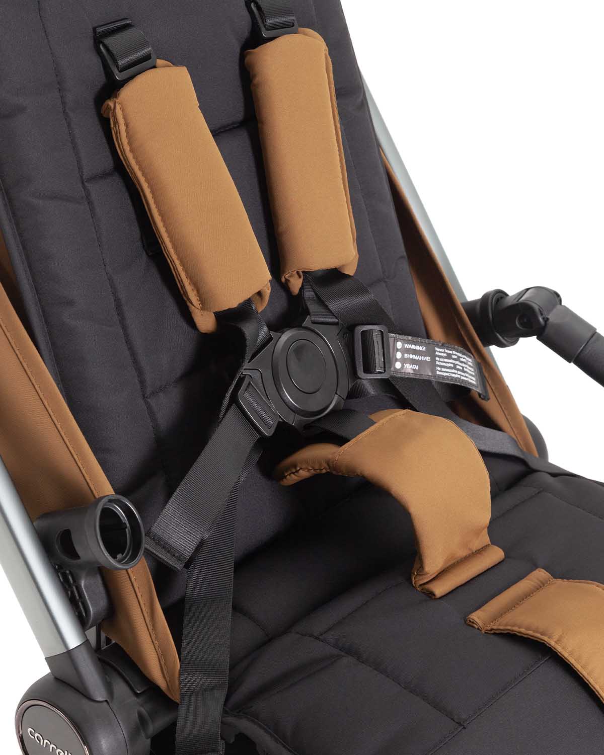 Прогулочная коляска Atom M 2025 5-точечные ремни с регулировкой по росту